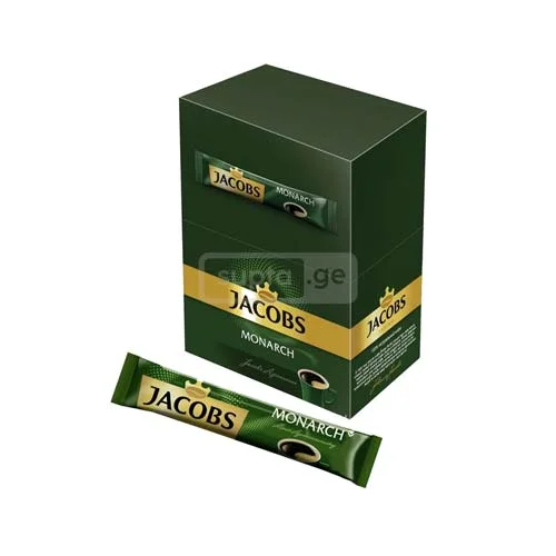 JACOBS-იაკობსი MONARCH ერთჯერადი ხსნადი ყავა 1.8გრ 1*30ც